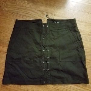 Military style lace up mini SOLD